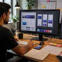 imagem representativa Design digital além da estética: habilidades valorizadas em UI e UX