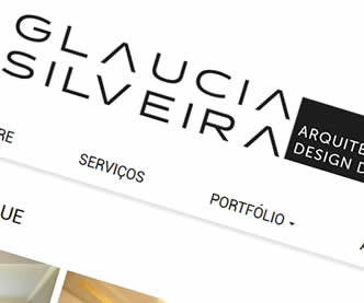 imagem representativa Criação de Site: Glaucia Silveira