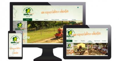 imagem representativa Criação de Site: Sítio Santa Rosa