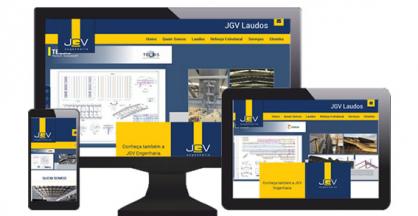 imagem representativa Criação de Site: JGV Laudos